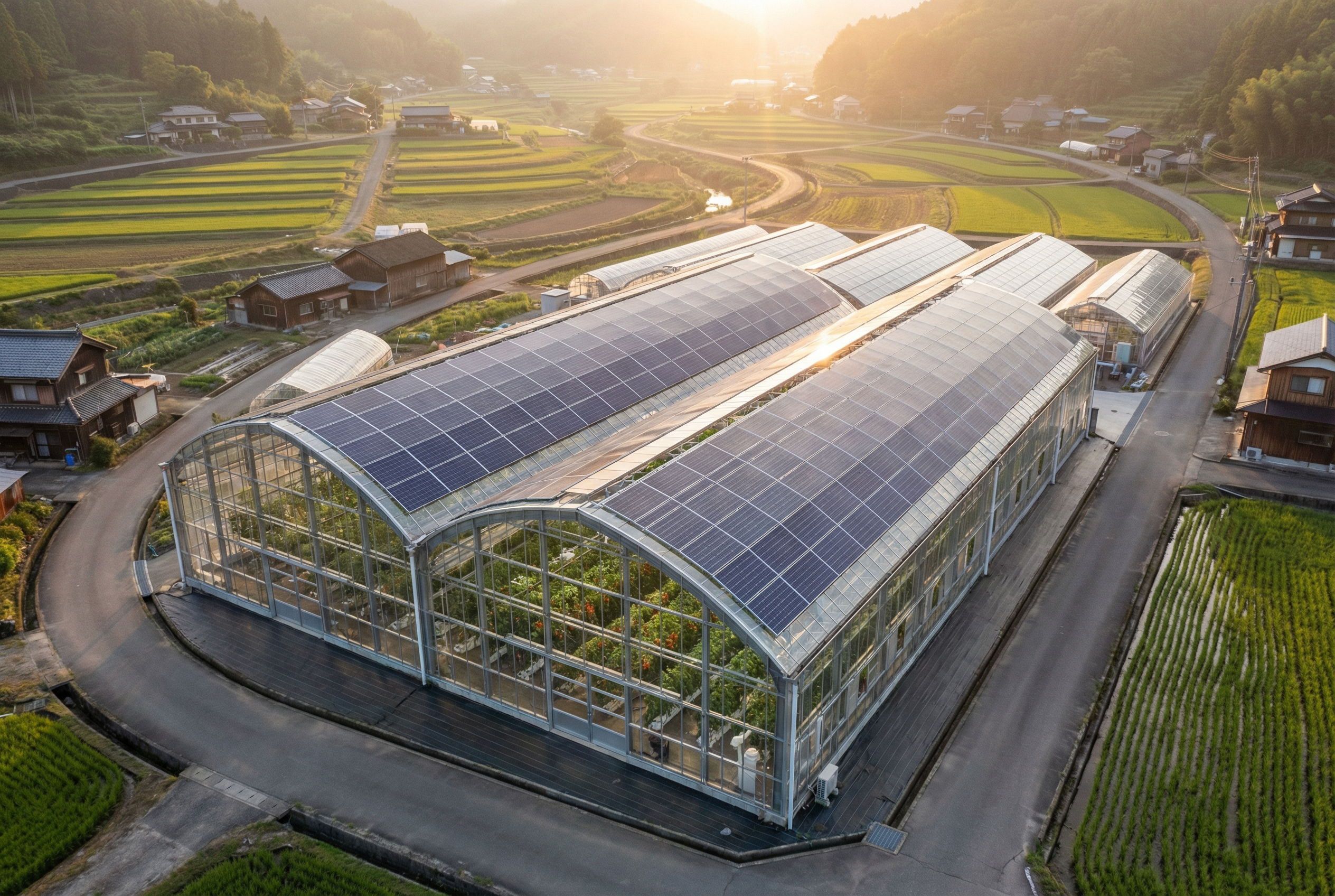 農業施設の省電力対応イメージ